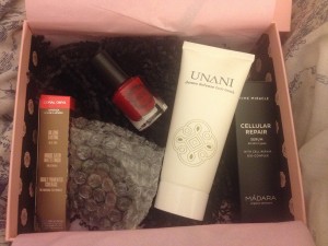 Glossybox January 2016 beauty products Birchbox Vs Glossybox