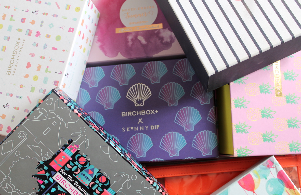 images showing various birchbox designs