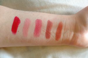 Tanya Burr cosmetics lipsticks